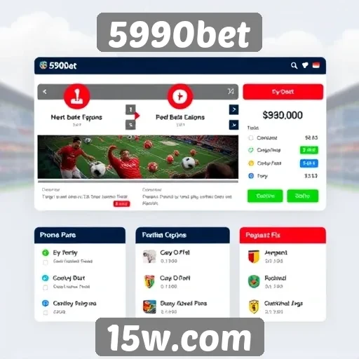 Funcionalidades do portal 5990bet em destaque