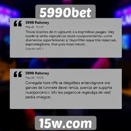Opiniões de jogadores sobre o atendimento da 5990bet