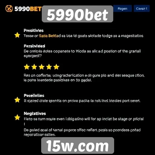 Jogadores relatam experiências no 5990bet