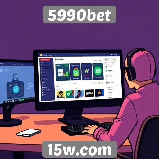Interface e experiência do usuário no site 5990bet