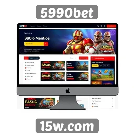 Avaliação da interface do usuário do site 5990bet